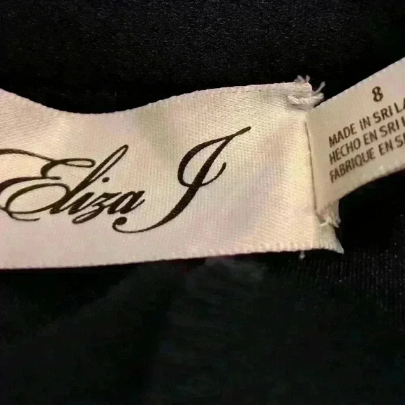 Eliza J sz 8 Blue Strapless Dress - Picture 6 of 9